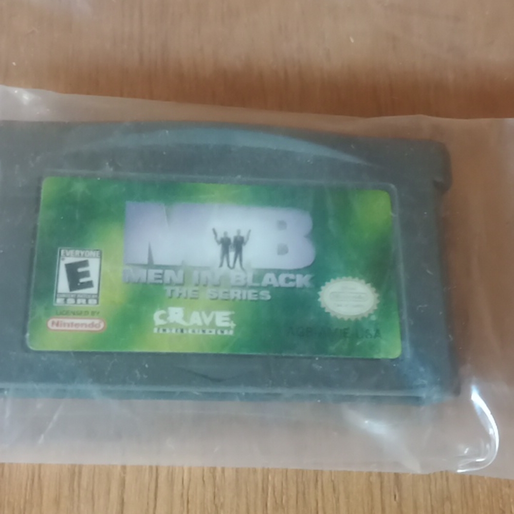 MIB Will Smith 2002 Gameboy Game